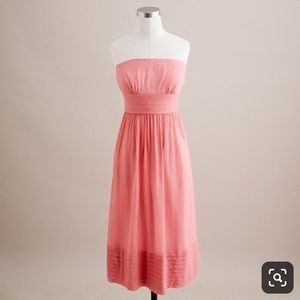 J Crew Strapless Juliet Bridesmaid Dress size 14
